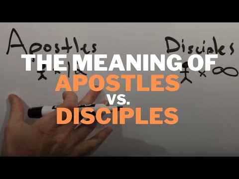 What is the meaning of disciples?