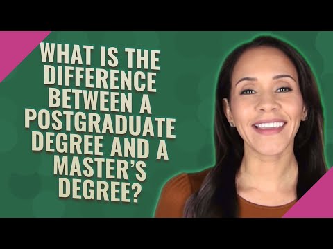 Understanding Postgraduate Degrees